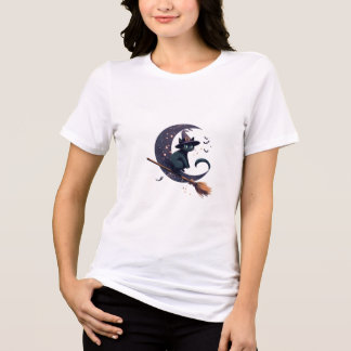 Nieuwe heks kat ontwerp Tri-Blend shirt