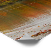 nieuwe herfst van hampshire - foliage - echo - mee poster (Hoek)