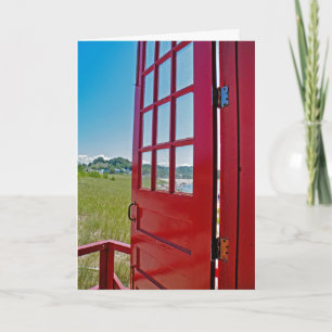 Nieuwe het gelukwens-Rood van de Baan open deur Kaart