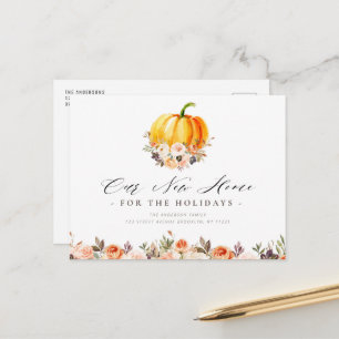 NIEUWE HOLKANTIETHUIS, Thanksgiving bewegend Brief Briefkaart