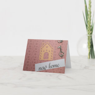 Nieuwe Home Groeten Kaart