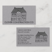 Nieuwe 'Home Modern Construction Contractor Remode Visitekaartje (Voorkant / Achterkant)