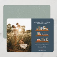 Nieuwe Home Shelves Navy Bewegende Aankondigingsfo