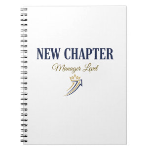 Nieuwe hoofdstuk manager niveau notitieboek