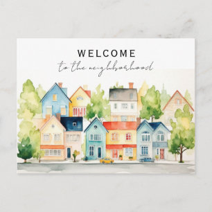 Nieuwe Huiseigenaar Welkom bij de Buurt Makelaardi Briefkaart