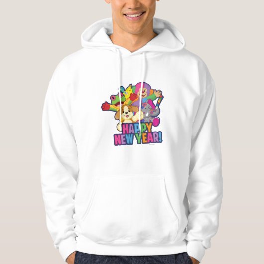Nieuwe jaarballonnen 2 hoodie (Voorkant)