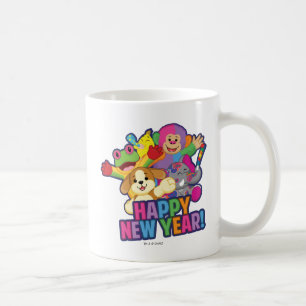 Nieuwe jaarballonnen koffiemok