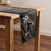 Nieuwe jaarlentetelaar exploiteren korte tafelloper (Voorbeeld)