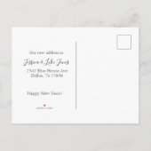 Nieuwe Jaren Bewegende Aankondiging Wij hebben Vuu (Achterkant)