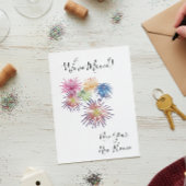 Nieuwe Jaren Bewegende Aankondiging Wij hebben Vuu