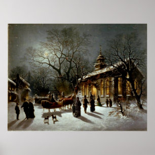 Nieuwe jaren oud poster