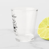 Nieuwe jaren oud shot glas (Rechts)