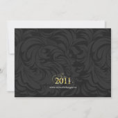 NIEUWE JAREN VINDEN PARTIJVERZOEK KAART (Achterkant)