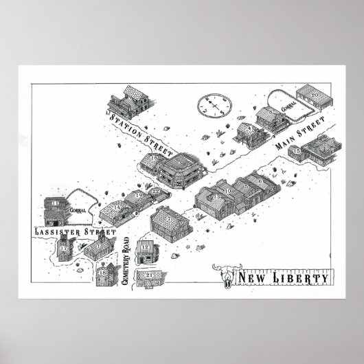 Nieuwe kaart met het Poster van de Vrijheid (28 x (Voorkant)