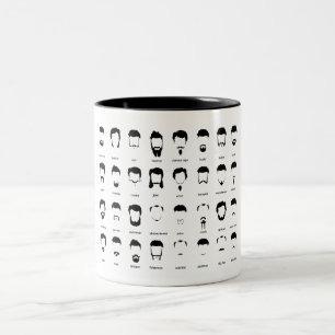 Nieuwe kaart tweekleurige koffiemok