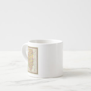 Nieuwe kaart van Illinois Espresso Kop