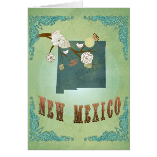 Nieuwe  kaart van Mexico - Groen