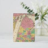 Nieuwe kaart van Michigan (Staand voorkant)