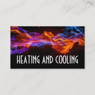 NIEUWE Kaart voor verwarming en wisselstroom | Qr- Visitekaartje