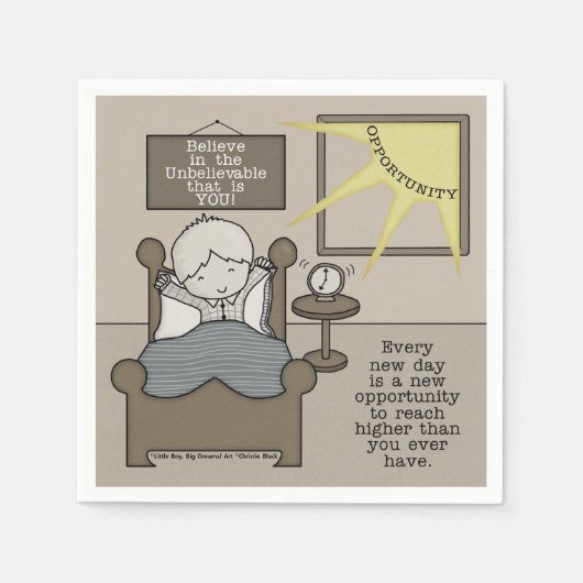 Nieuwe kans servetten (Voorkant)