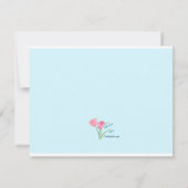 Nieuwe kennisgeving van Roost Moving Aankondiging (Achterkant)