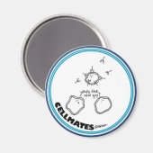 Nieuwe kerel magneet (Voorkant / Achterkant)