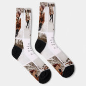 Nieuwe Kerstgebruiken Duurzame Premium Crewsokken Sokken (Rechts)