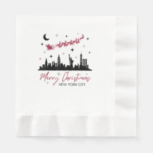 Nieuwe Kerstreis in New York City, Prettig Kerstfe Servet