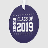 Nieuwe klasse van 2019 ornament (voorkant)