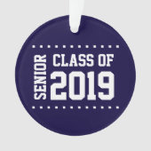 Nieuwe klasse van 2019 ornament (voorkant)