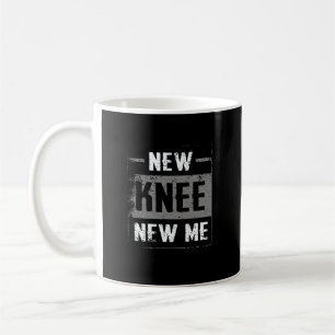 Nieuwe knie New Me Replacement Surgery na post op Koffiemok