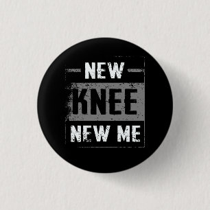 Nieuwe knie New Me Replacement Surgery na post op Ronde Button 3,2 Cm