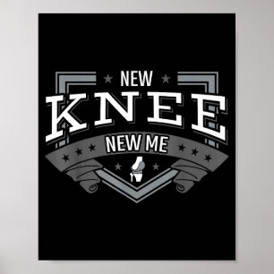 Nieuwe knie nieuwe ik gewrichtsvervangende artropl poster