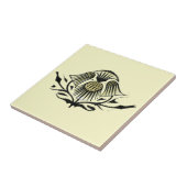  nieuwe kunstbloemen tegeltje (Zijkant)