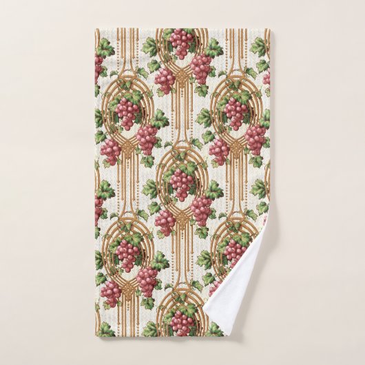 nieuwe kunstdruiven bad handdoek (Handdoek)