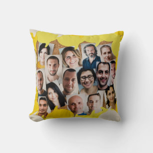 Nieuwe kussens geel ontwerp