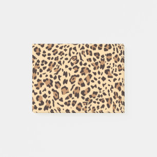 Nieuwe leopard-structuur 6 post-it® notes