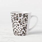 Nieuwe leopard-structuur 7 latte mok (Rechts)