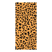 Nieuwe leopard-structuur 8 reclamekaart (Achterkant)