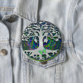 Nieuwe levensbegin van Amelia Carrie Ronde Button 4,0 Cm (In situ)