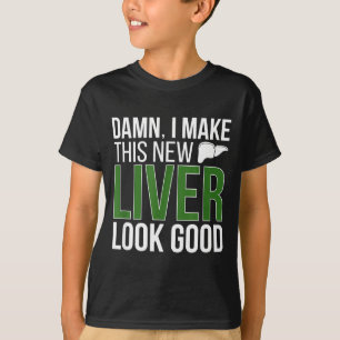 Nieuwe levertransplantatie overlevende chirurgie i t-shirt