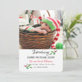 Nieuwe liefde voor kerstfoto's Aankondiging (Staand voorkant)