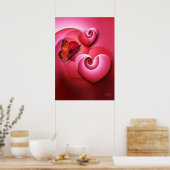 Nieuwe liefdesharten poster (Keuken)