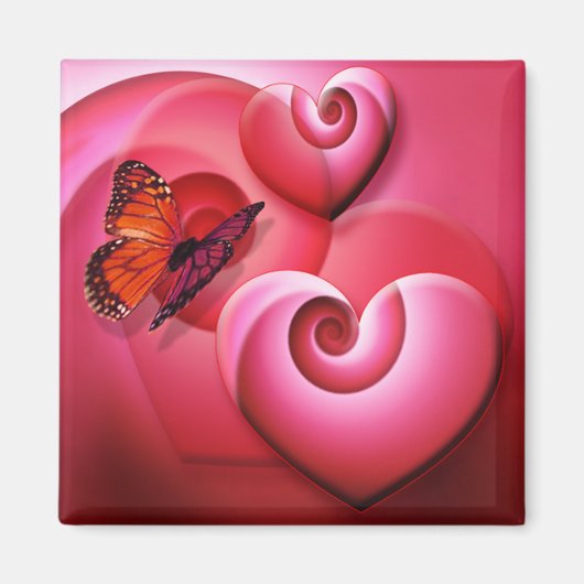 Nieuwe Love Magnet Magneet (Voorkant)