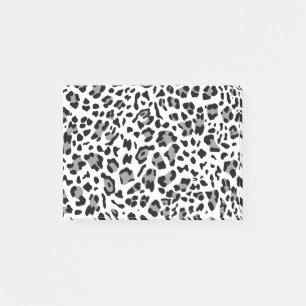 Nieuwe luipaard textuur 4 post-it® notes
