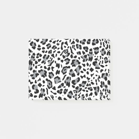 Nieuwe luipaard textuur 4 post-it® notes (Voorkant)