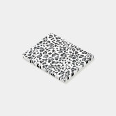 Nieuwe luipaard textuur 4 post-it® notes (Schuin)