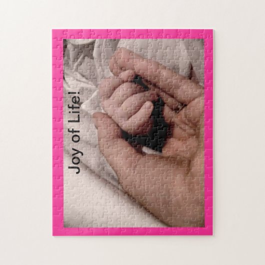 Nieuwe mam en Baby Joy of Life Legpuzzel (Verticaal)