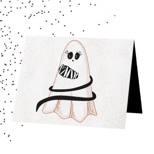 Nieuwe mam Halloween Gefeliciteerd Kaart