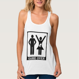Nieuwe mam om te worden - Game over Tanktop